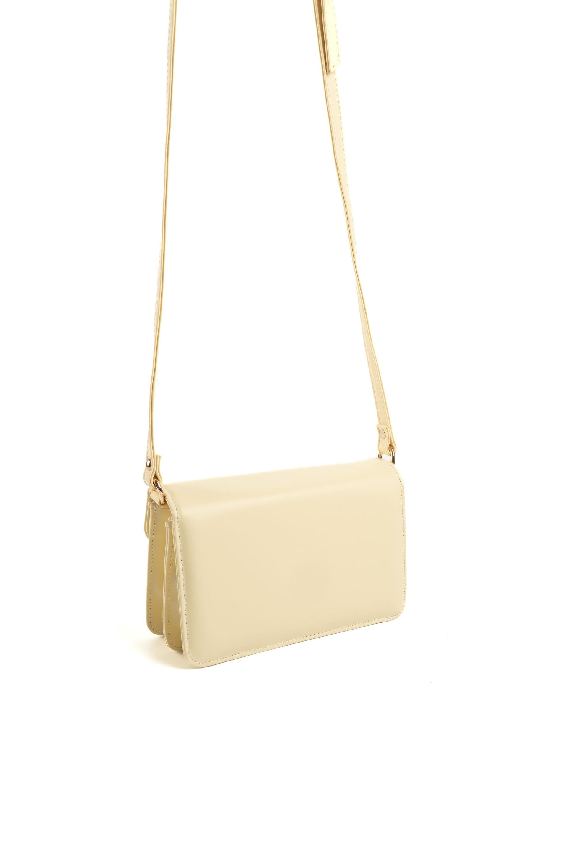 Silver & Polo Sarı SP1170 Kadın Çapraz Çanta