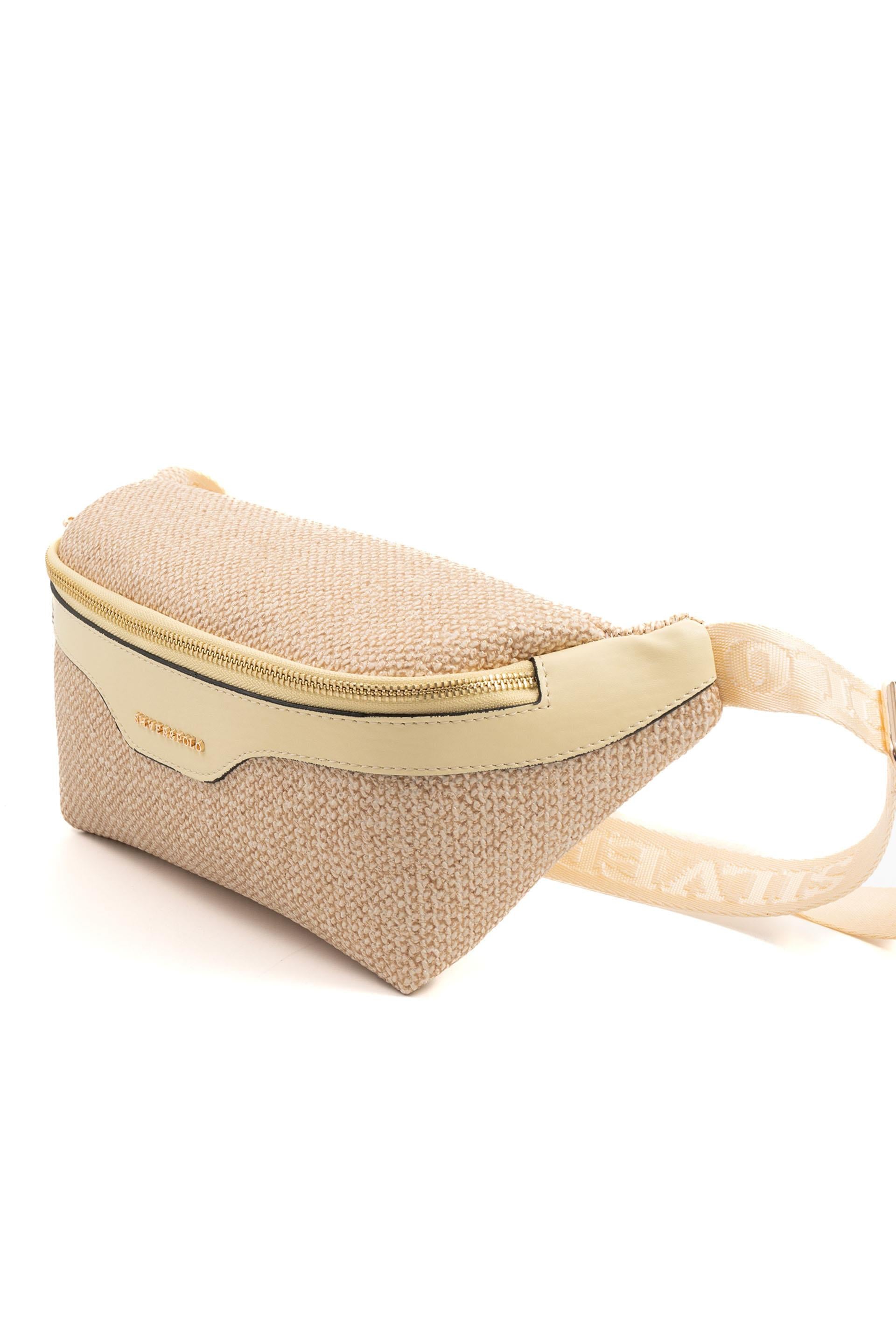 Silver & Polo Bej - Sarı SP1192 Kadın Bel Çantası