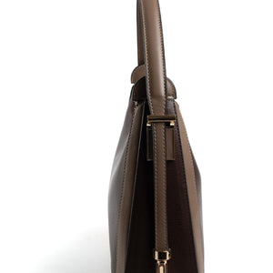 Silver & Polo Kahve - Vizon SP1187 Kadın Omuz Çantası