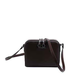 Silver & Polo Kahve SP888 Kadın Çapraz Çanta