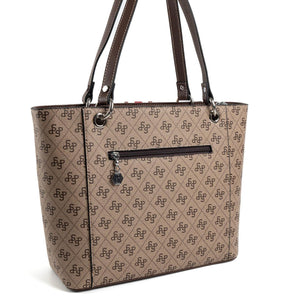 Silver & Polo Koyu Bej - Kahve SP1176 Kadın Omuz Çantası