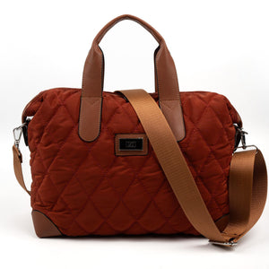 Silver & Polo Kiremit - Taba SP1152 Kadın Seyahat Çantası