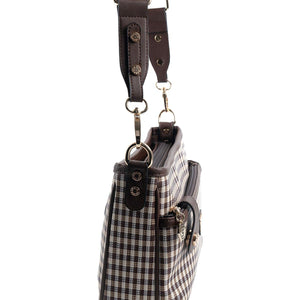 Silver & Polo Kahve Sarı - Kahve SP1160 Kadın Çapraz Çanta