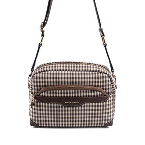 Silver & Polo Kahve Sarı - Kahve SP1201 Kadın Çapraz Çanta
