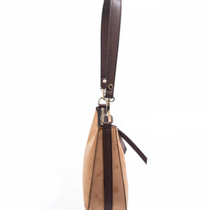 Silver & Polo SP1259 Kadın Omuz Çantası Süet Taba-Kahve