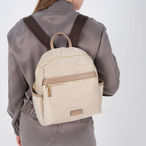 Silver & Polo SP1209 Kadın Sırt Çantası Bej-Kum