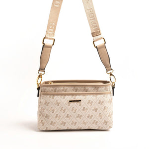 Silver & Polo Bej - Kum SP1184 Kadın Çapraz Çanta