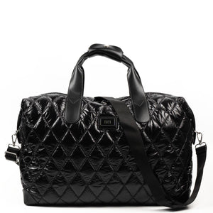 Silver & Polo Parlak Siyah SP1141 Kadın Seyahat Çantası