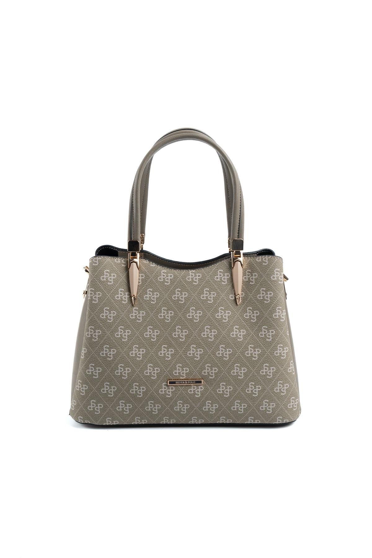 Silver & Polo Yeşil SP1205 Kadın El Çantası