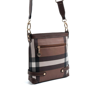 Silver & Polo Koyu Kahve SP1120 Kadın Çapraz Çanta