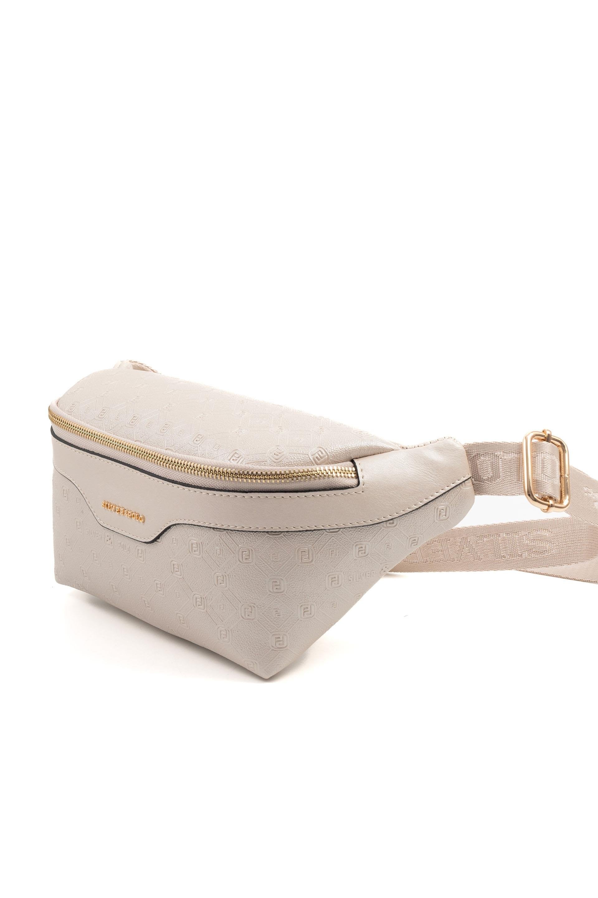 Silver & Polo Bej - S.Bej SP1192 Kadın Bel Çantası