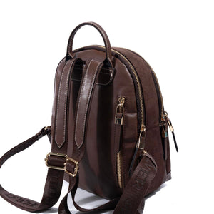 Silver & Polo SP1265 Kadın Sırt Çantası Süet Kahve