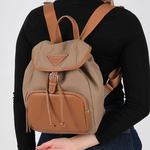 Silver & Polo SP1231 Kadın Sırt Çantası Vizon-Taba