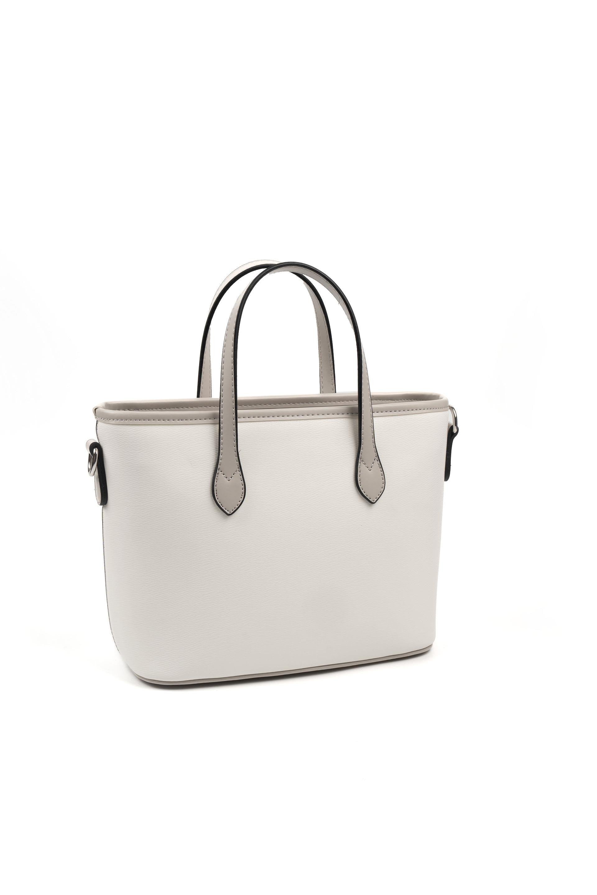 Silver & Polo Beyaz - A.gri SP1185 Kadın El Çantası