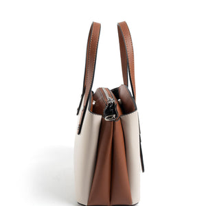 Silver & Polo Bej - Taba SP1021 Kadın El Çantası