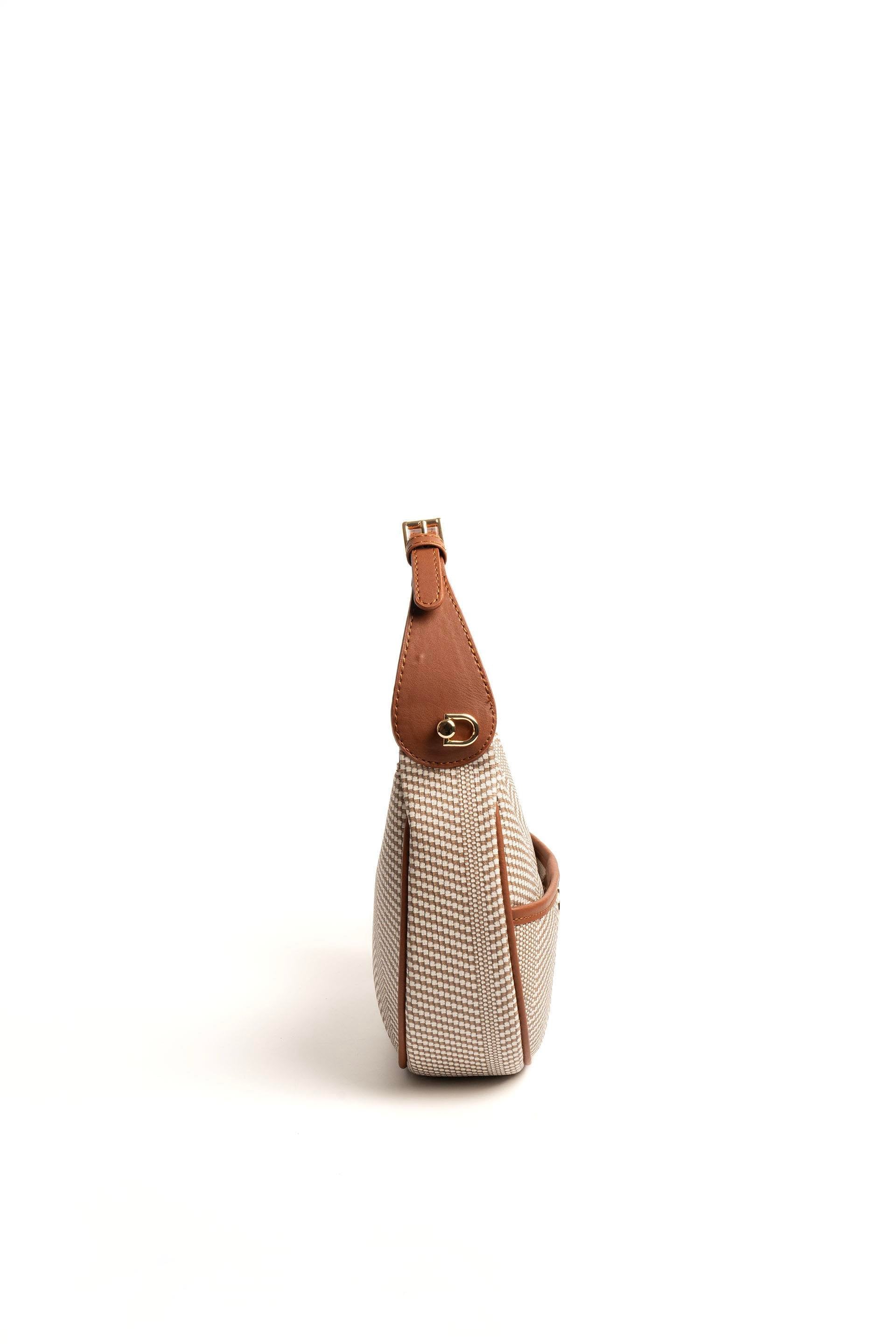 Silver & Polo Bej - Taba SP1194 Kadın Omuz Çantası