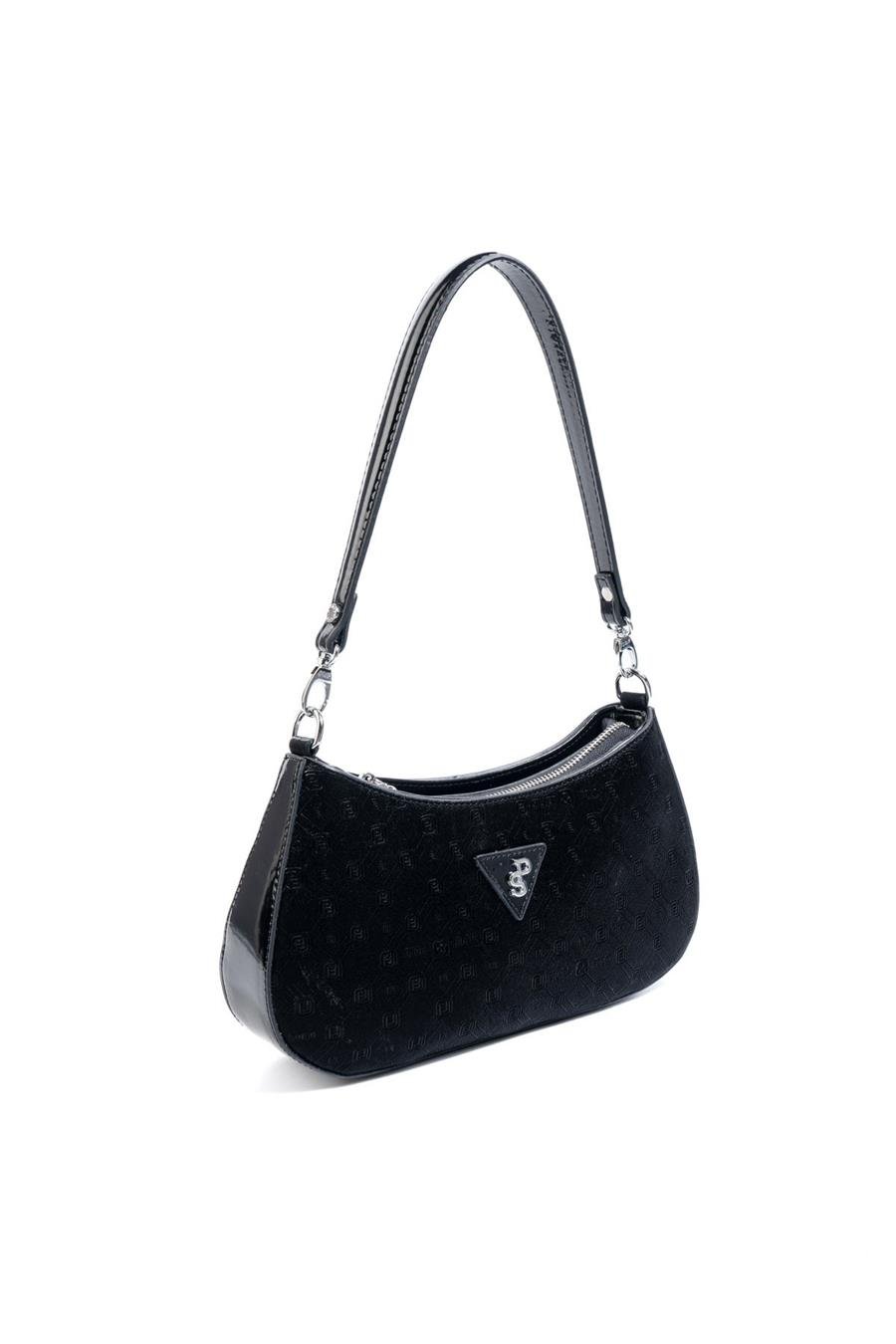 Silver & Polo SP1251 Kadın Omuz Çantası Fashion Siyah-Rugan Siyah