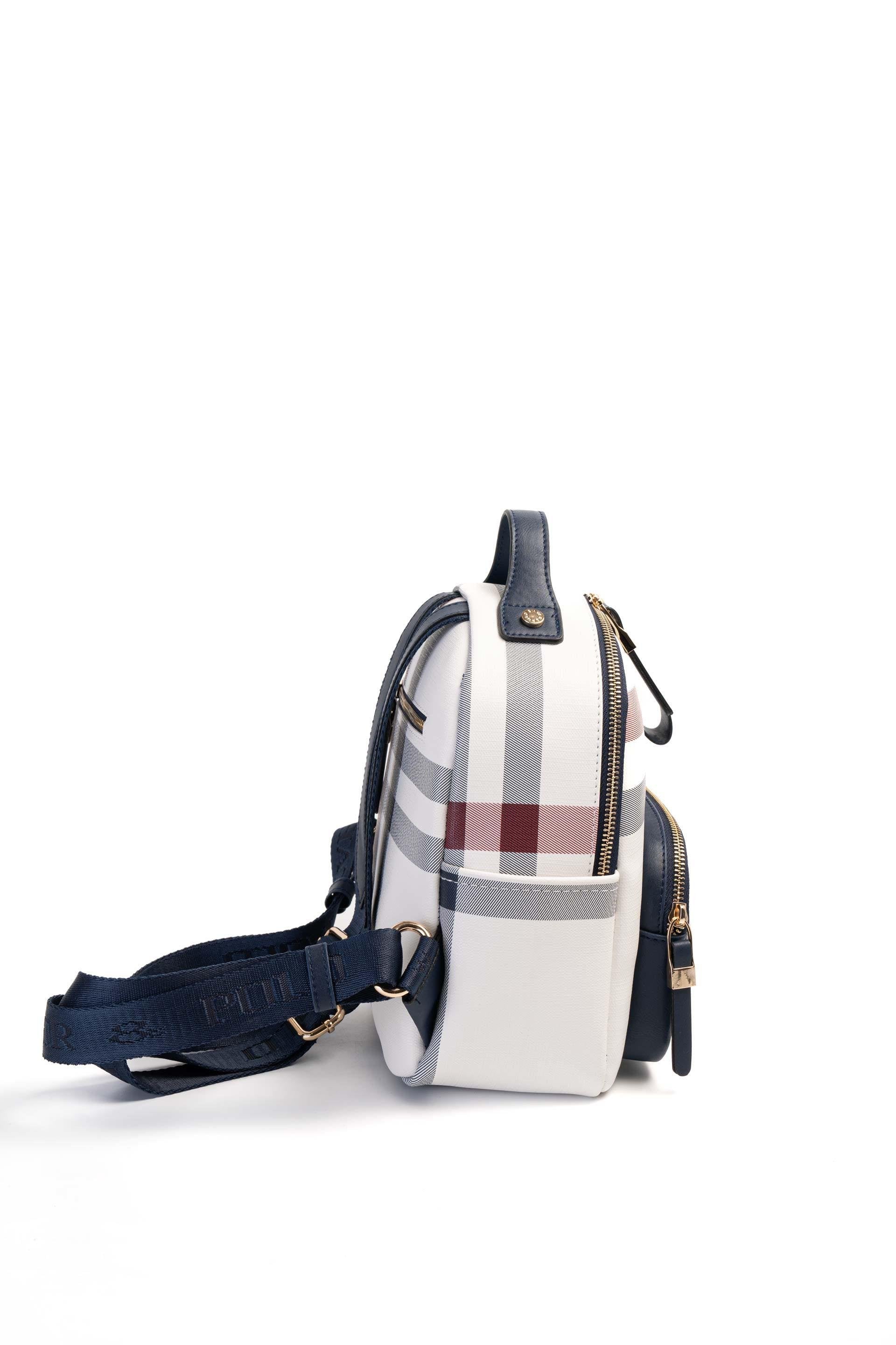 Silver & Polo Beyaz - Laci SP1130 Kadın Sırt Çantası