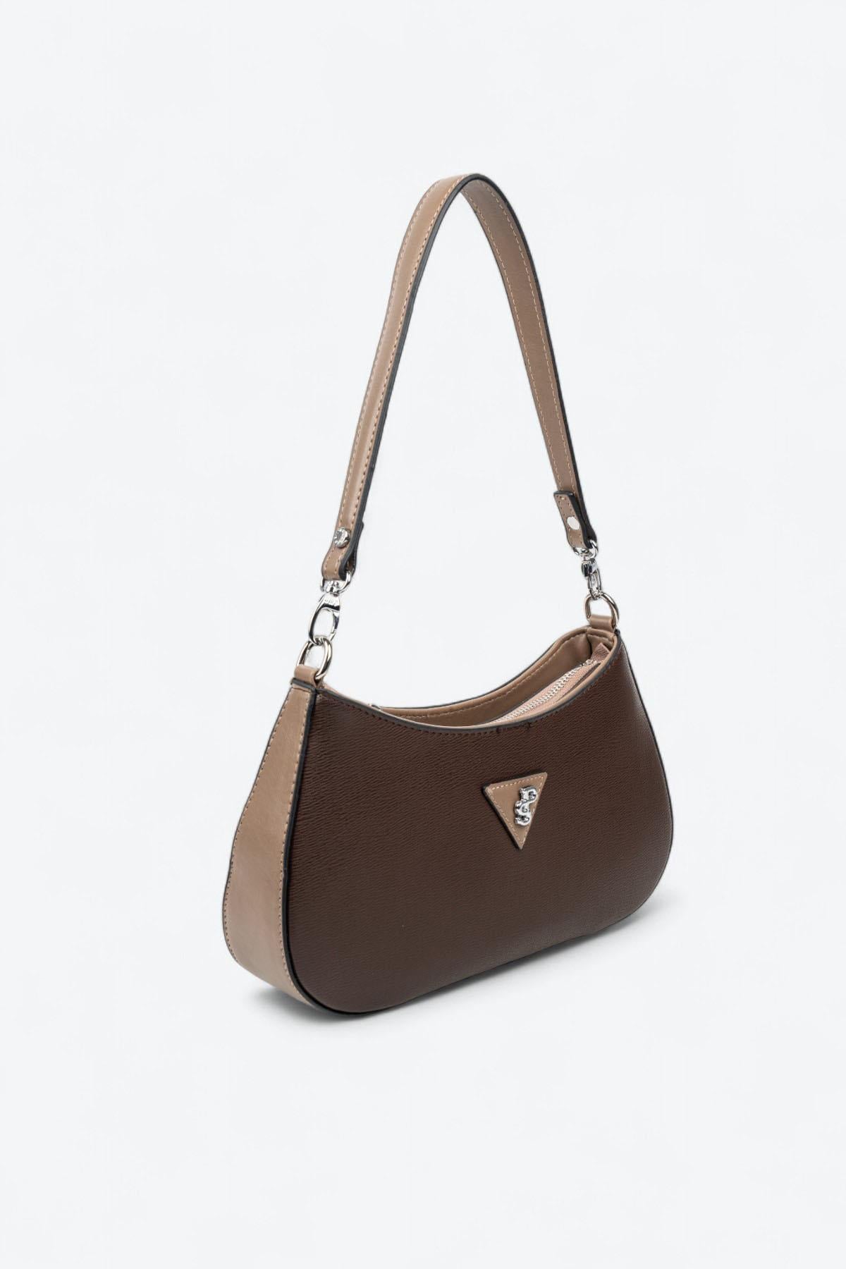Silver & Polo SP1251 Kadın Omuz Çantası Kahve-Vizon