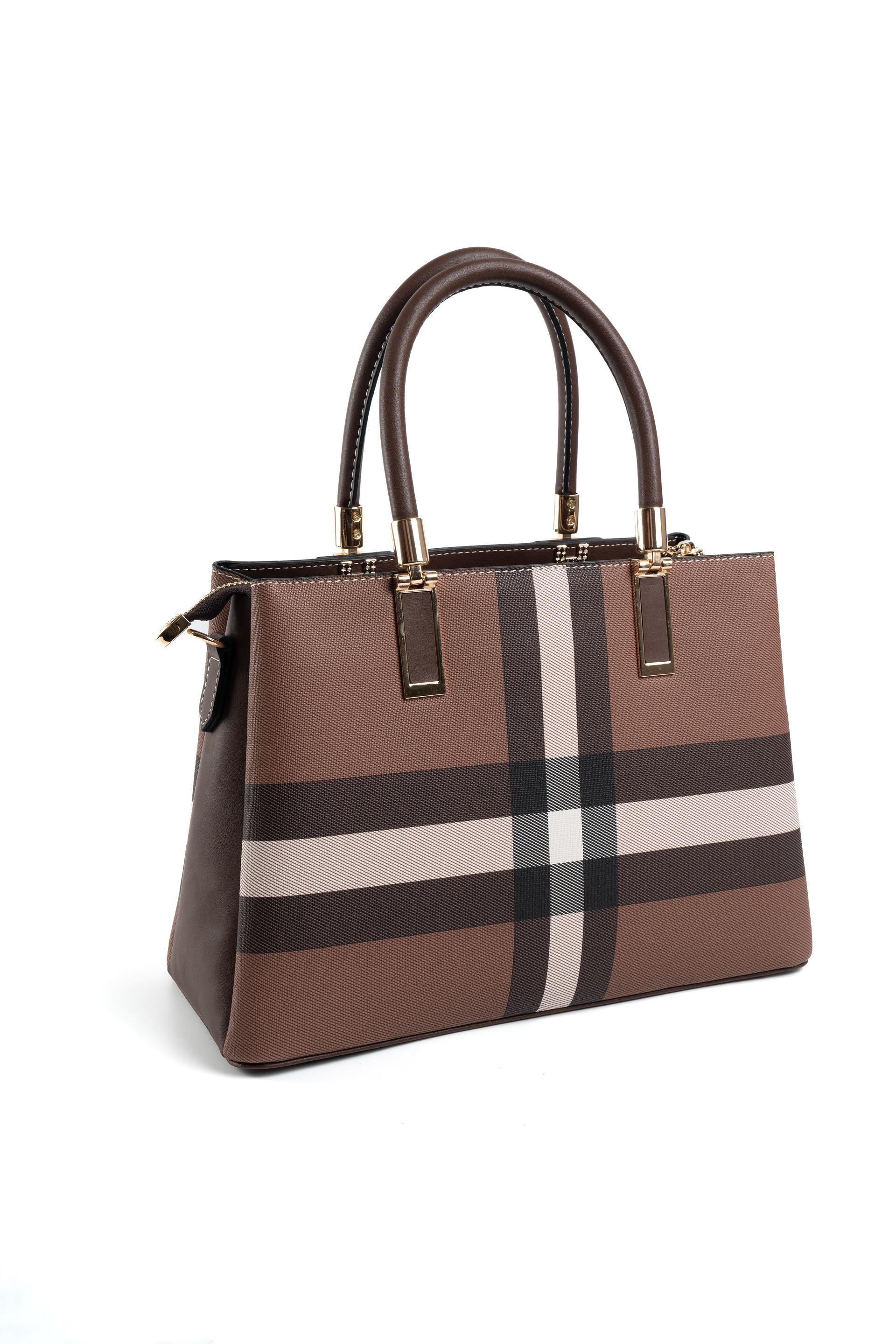 Silver & Polo Koyu Kahve SP1000 Kadın El Çantası