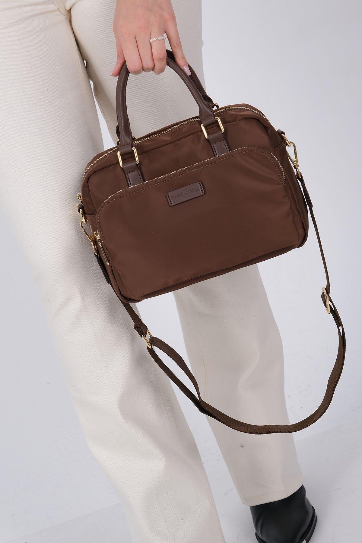Silver & Polo SP1217 Kadın El Çantası Kahve