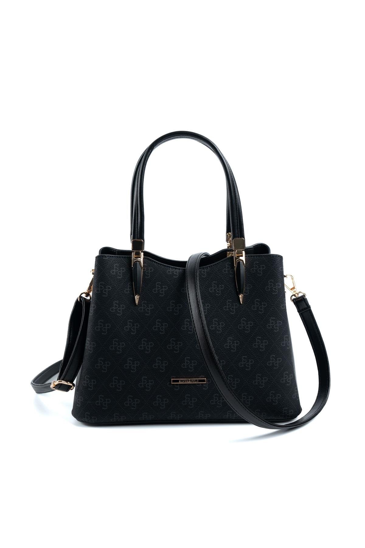 Silver & Polo Siyah SP1205 Kadın El Çantası