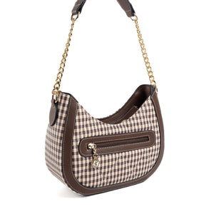 Silver & Polo Kahve Sarı - Kahve SP1168 Kadın Omuz Çantası