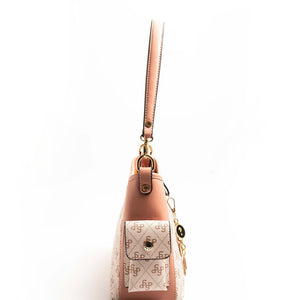 Silver & Polo Pembe - Somon SP1183 Kadın Omuz Çantası