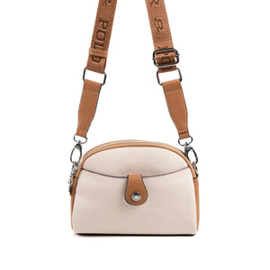 Silver & Polo Bej - A.Taba SP1144 Kadın Çapraz Çanta