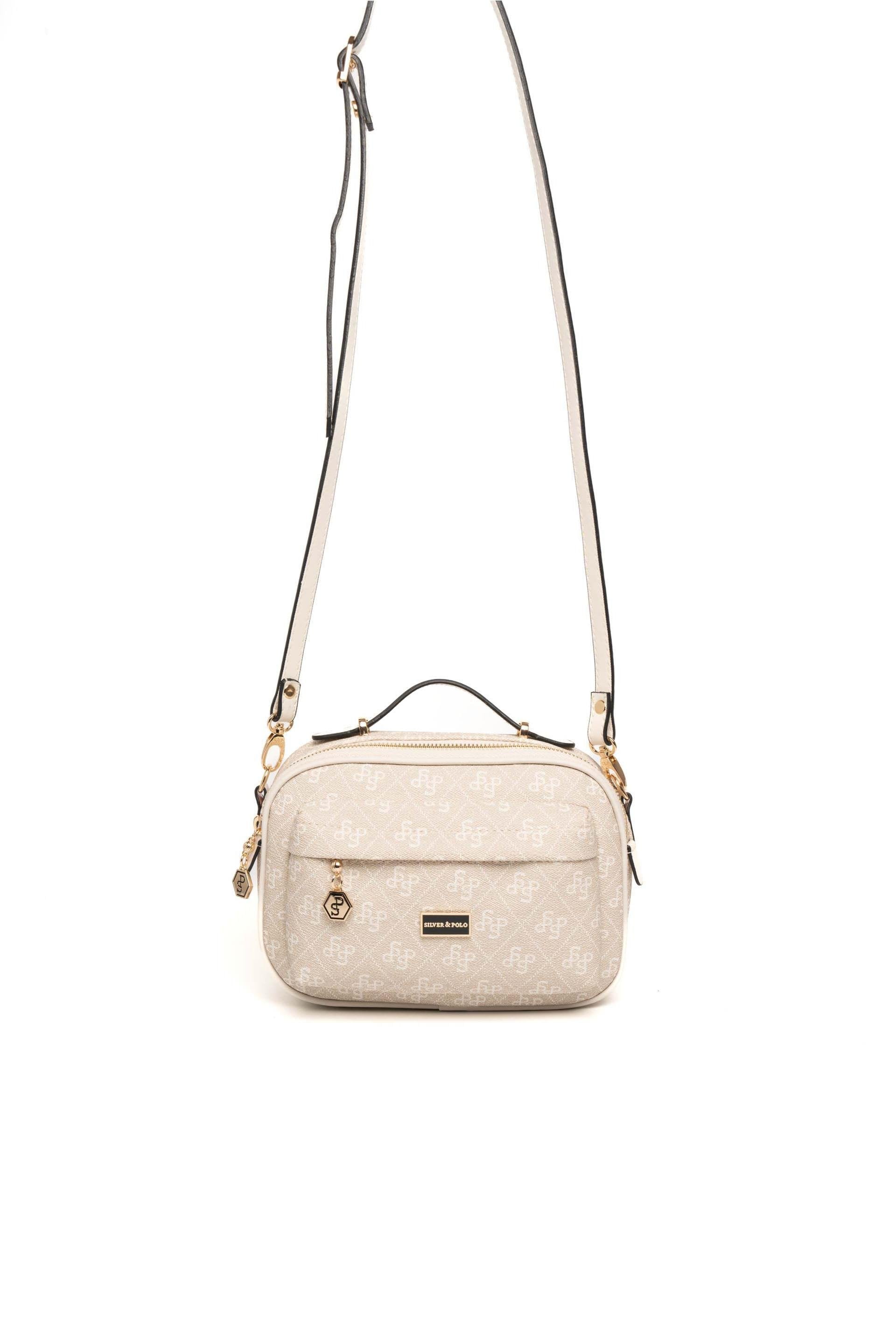Silver & Polo Taş - Kemik SP1186 Kadın Çapraz Çanta