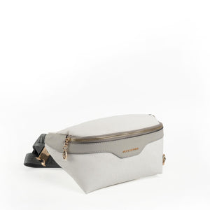 Silver & Polo Beyaz - A.gri SP1192 Kadın Bel Çantası