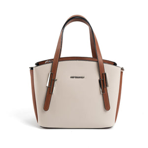 Silver & Polo Bej - Taba SP1021 Kadın El Çantası