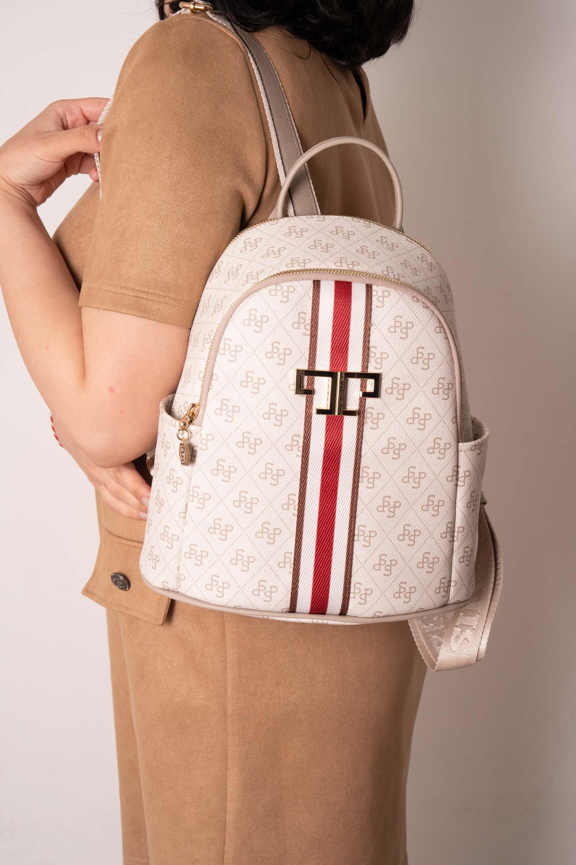 Silver & Polo Bej - Kum SP1161 Kadın Sırt Çantası