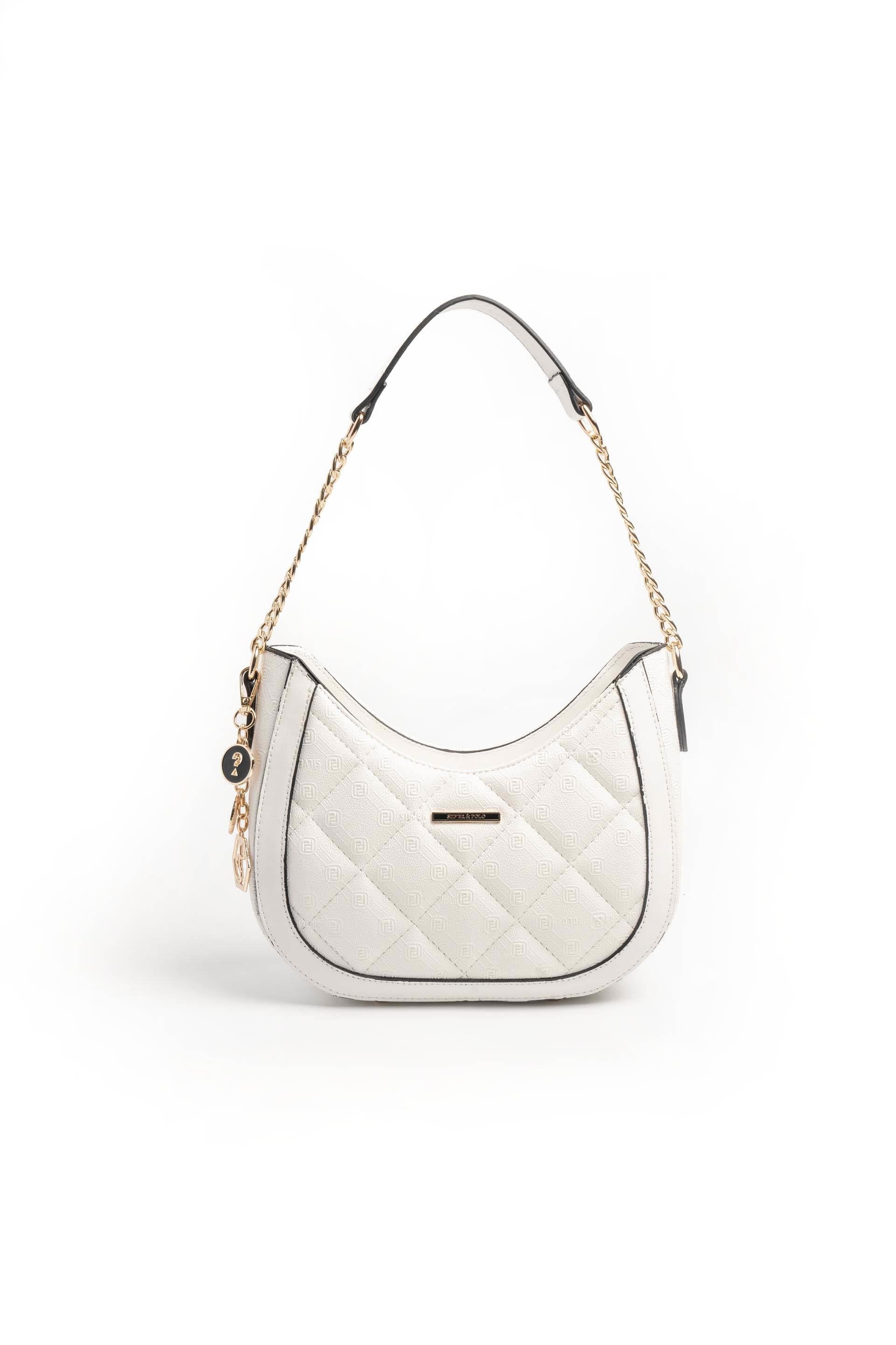 Silver & Polo Beyaz SP1168 Kadın Omuz Çantası