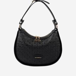 Silver & Polo SP1263 Kadın Omuz Çantası Logolu Siyah