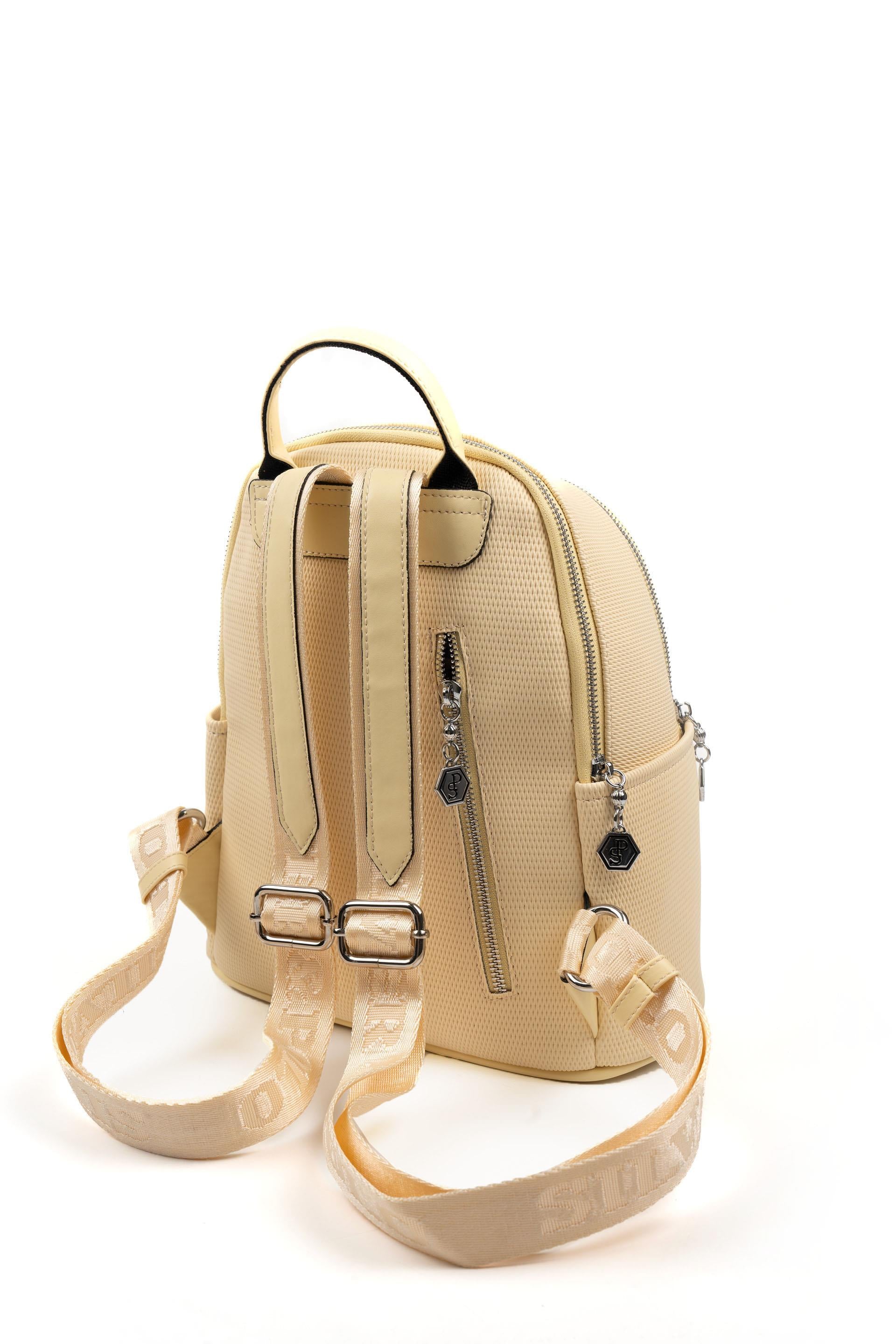 Silver & Polo Sarı SP1161 Kadın Sırt Çantası