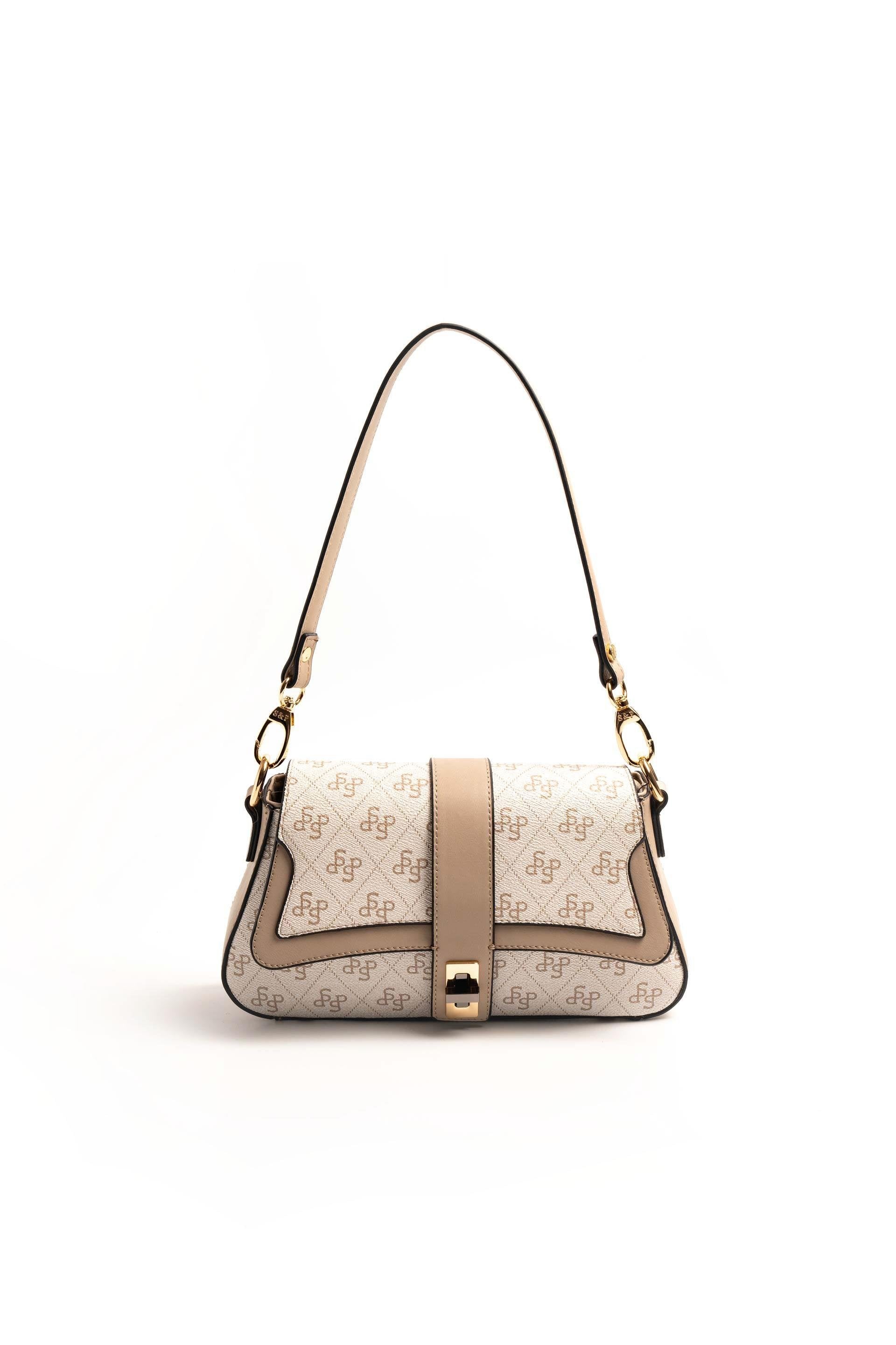 Silver & Polo Bej - Kum SP1177 Kadın Omuz Çantası