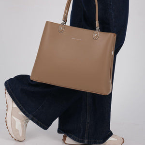 Silver & Polo SP1234 Kadın El Çantası Bej