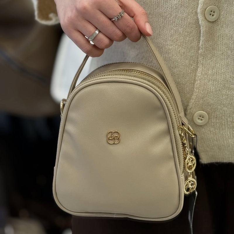 Nas Bag Kum Üç Bölmeli Mini Çapraz & El Çantası – 948