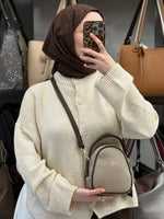 Nas Bag Üç Bölmeli Mini Çapraz & El Çantası – 948