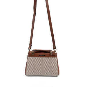 Silver & Polo Bej - Taba SP1193 Kadın El Çantası