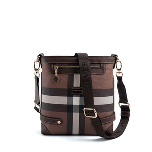 Silver & Polo Koyu Kahve SP1120 Kadın Çapraz Çanta