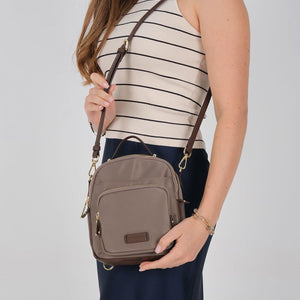 Silver & Polo SP1220 Kadın Çapraz Çanta Kum-Kahve