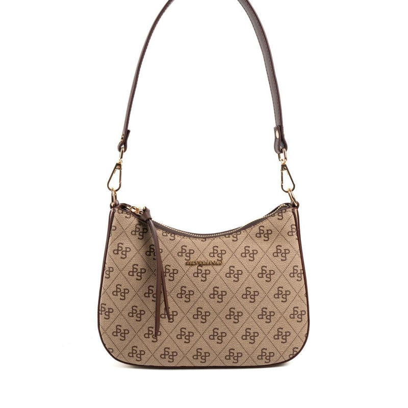 Silver & Polo Koyu Bej - Kahve SP1259 Omuz Çantası - 1