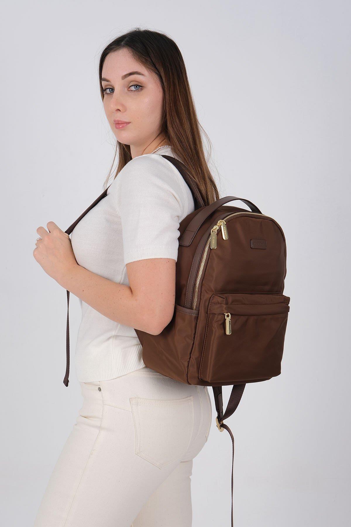 Silver & Polo SP1206 Kadın Sırt Çantası Kahve