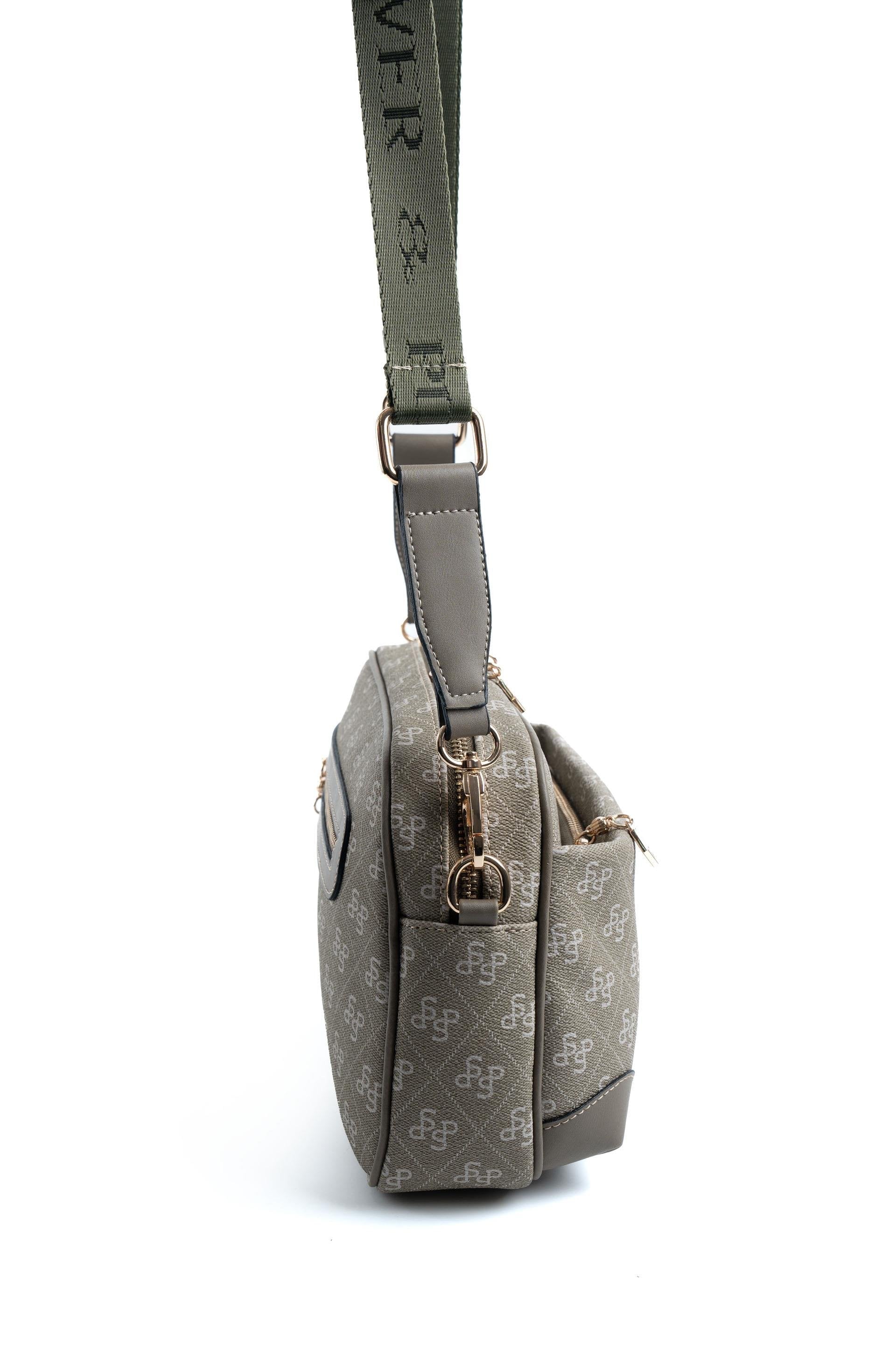 Silver & Polo Yeşil SP1094 Kadın Çapraz Çanta