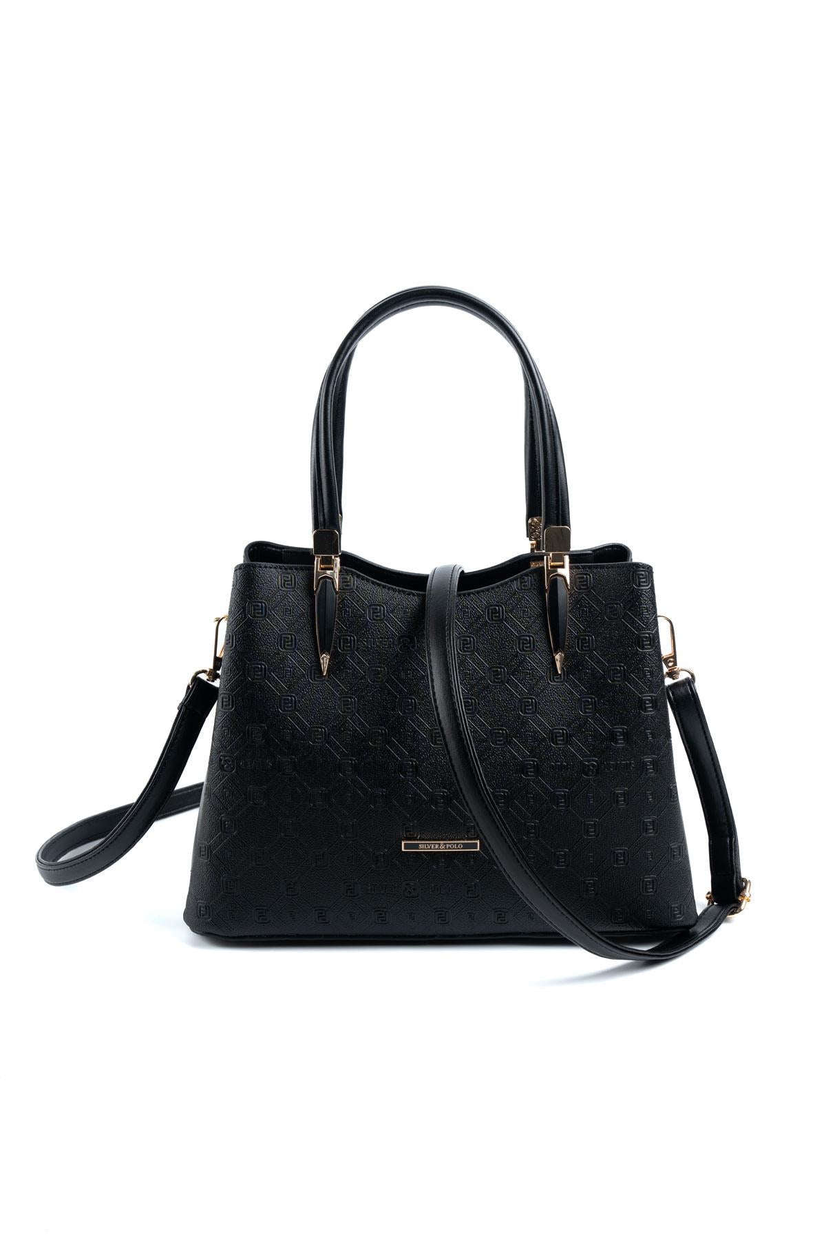 Silver & Polo Siyah SP1205 Kadın El Çantası