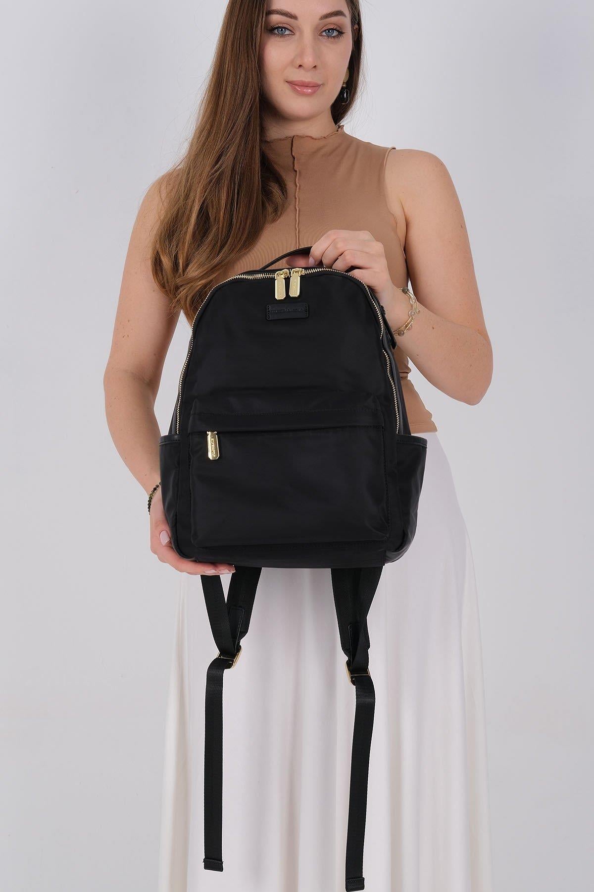 Silver & Polo SP1206 Kadın Sırt Çantası Siyah