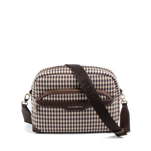 Silver & Polo Kahve Sarı - Kahve SP1201 Kadın Çapraz Çanta