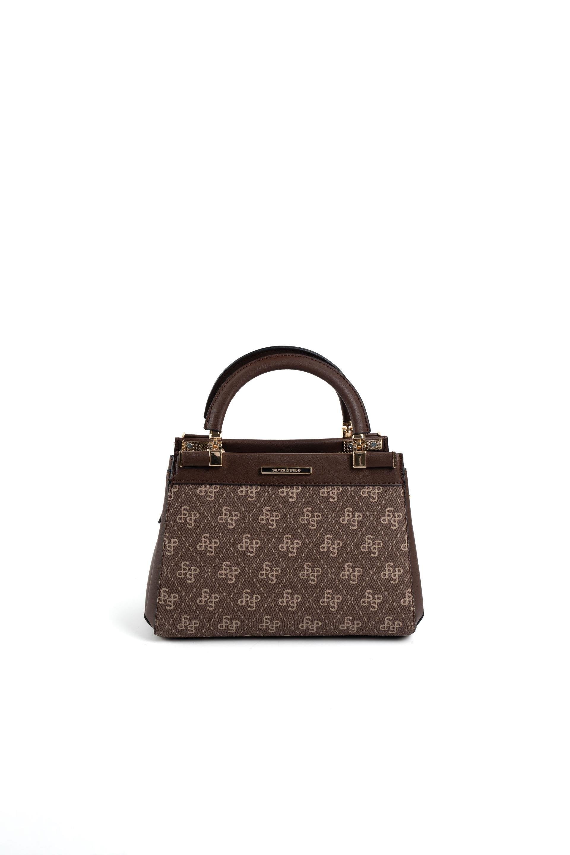 Silver & Polo Kahve SP1193 Kadın El Çantası